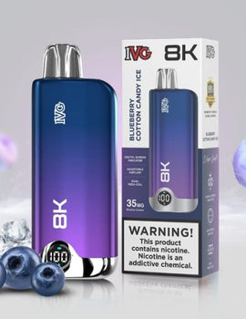 Ivg Original Disposable Vape 8k Puffs 35 Mg | Rechargeable | Premium Display With Sleek Design